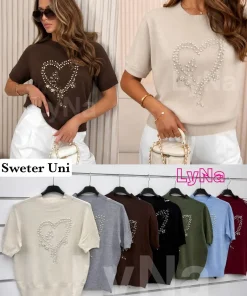 Swetry Damskie WŁOSKA,Size uni,paczka 6szt, mix kolor
