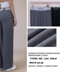 Spodnie Damskie,Size m/l-xl/2xl,paczka 12szt, mix kolor