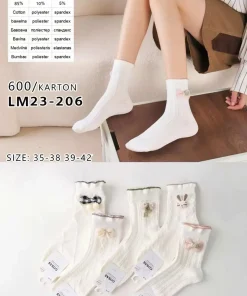 Skarpety Damskie, size 35-42,Paczka 40szt, mix kolor