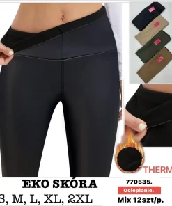 Spodnie skórzane Damskie, size s-2xl,Paczka 12szt, mix kolor