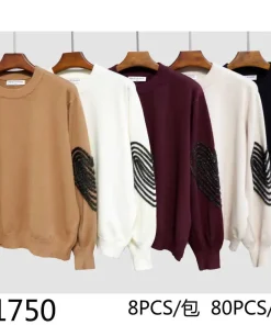 Swetry damskie,Size uni,paczka 8szt, mix kolor