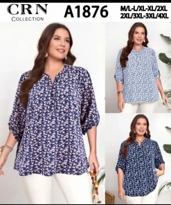 Bluzki damskie, size m-4xl,paczka 12szt,mix kolor