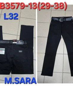 Spodnie JEANSOWE MĘSKIE,Size 29-38,paczka 12szt, 1 kolor