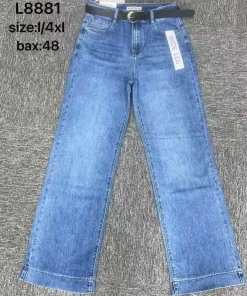 Jeansy damskie,size l-4xl,paczka 12szt, 1 kolor