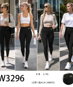 Leginsy Damskie, size s/m-l/xl,Paczka 12szt ,1 kolor