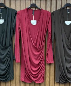 Sukienki Damskie WŁOSKA,Size uni,paczka 6szt, mix kolor