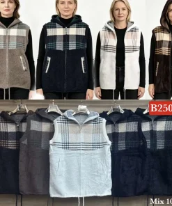 Kamizelki damskie, size uni,paczka 10szt,mix kolor