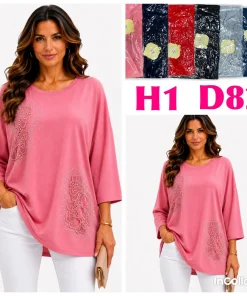 Bluzki Damskie,Size m/l-xl/2xl,paczka 12szt, mix kolor
