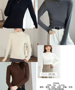 Bluzy Damskie, size m/l-xl/2xl,Paczka 12szt ,mix kolor