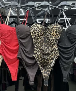 Body Damskie WŁOSKA,Size uni,paczka 6szt, mix kolor
