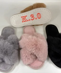 Buty Kapcie Damskie (37-42,24par)