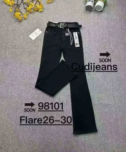 Jeansy Damskie, size 26-30,Paczka 12szt ,1kolor