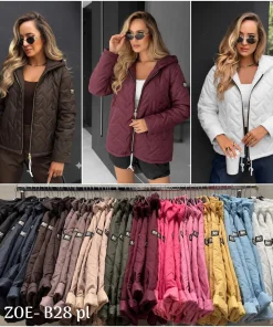 Kurtki damskie, size uni,paczka 6szt,mix kolor