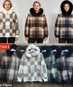 Kurtki damskie, size uni,paczka 10szt,mix kolor