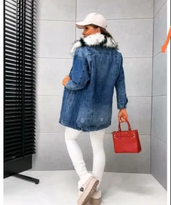 Kurtki Jeansowe damskie,size s-xl,paczka 10szt ,1 kolor