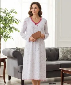 Koszule nocne damskie,size l-4xl, Paczka 10szt ,jasny kolor