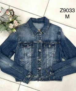 Kurtki Jeansowe Damskie,size m,paczka 10szt , 1kolor
