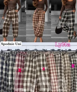 Spodnie damskie, size uni,paczka 6szt,mix kolor