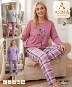 Piżama Damskie,size l-4xl,paczka 10szt,mix kolor