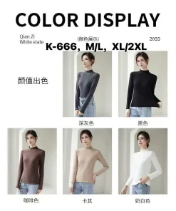 Bluzy Damskie, size m/l-xl/2xl,Paczka 12szt ,mix kolor