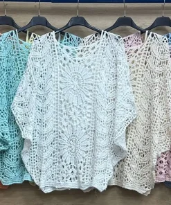 Bluzki damskie, size uni,paczka 6szt,mix kolor