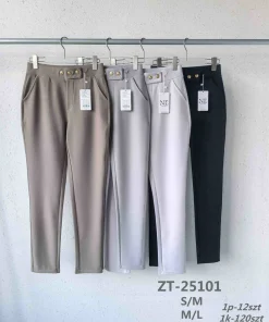 Spodnie damskie ,size s/m-xl/2xl ,Paczka 12szt,mix kolor