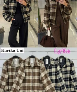 Kurtki Damskie WŁOSKA,Size uni,paczka 6szt, mix kolor