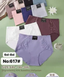 Majtki Damskie,size 6xl-8xl,paczka 24szt, mix kolor