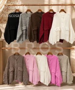 Swetry Damskie ,size uni,paczka 6szt,mix kolor