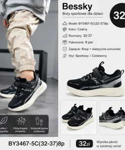 Buty Sportowe DZIECIĘCE 32-37 8par)