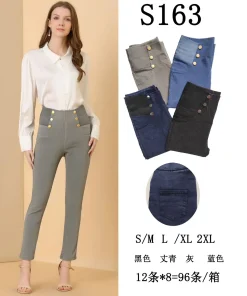 Jeansy Damskie,size s/m-2xl,Paczka 12szt, mix kolor
