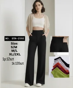 Spodnie damskie ,size s/m-xl/2xl ,Paczka 12szt,mix kolor