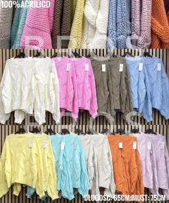 Swetry damskie,size uni,Paczka 6szt ,mix kolor
