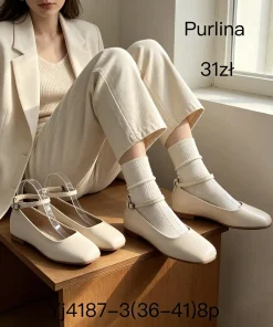 Buty Baleriny DAMSKIE 36-41 8par)