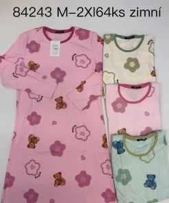 Koszule nocne Damskie,Size m-2xl,paczka 16szt, mix kolor