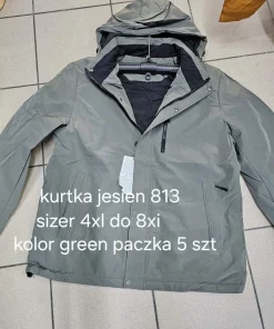 Kurtki MĘSKIE,size 4xl-8xl,paczka 5szt,1kolor