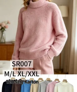 Swetry Damskie,size m/l-xl/2xl,Paczka 12szt ,mix kolor
