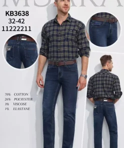 Spodnie JEANSOWE MĘSKIE,Size 32-42,paczka 12szt, 1 kolor
