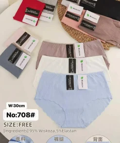 Majtki Damskie,size free,paczka 24szt, mix kolor