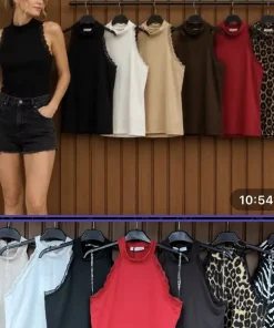 Bluzki , size uni ,paczka 6szt,mix kolor