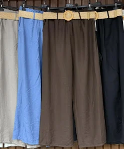 Spodnie damskie WŁOSKA,Size uni ,paczka 6 szt mix kolor