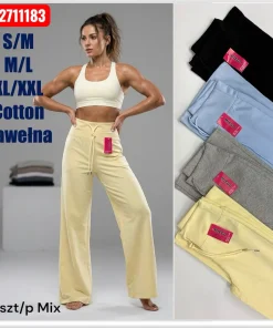 Spodnie Damskie,Size s/m-xl/2xl,paczka 12szt, mix kolor