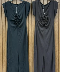 Sukienki Damskie WŁOSKA,Size uni,paczka 6szt, mix kolor