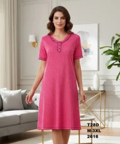 Koszule nocne damskie,size m-3xl, Paczka 10szt ,mix kolor