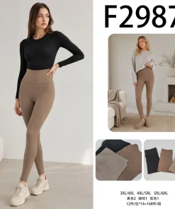 Leginsy Damskie,size 3xl/4xl-5xl/6xl,Paczka 12szt,mix kolor