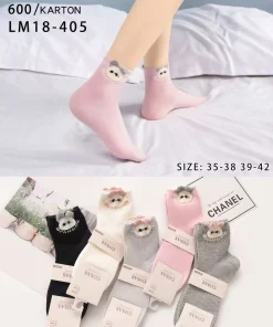 Skarpety Damskie,size 35-42,Paczka 40szt ,mix kolor