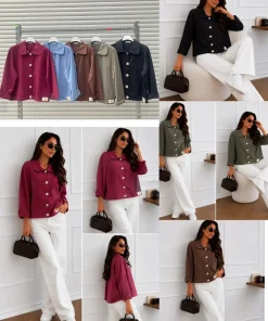 Bluzy damskie,Size uni,paczka 6szt,mix kolor