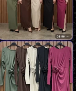 Sukienki Damskie WŁOSKA,Size uni,paczka 6szt, mix kolo