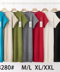 Sukienki damskie, size m/l-xl/2xl,paczka 8szt,mix kolor