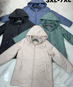 Kurtki damskie ,size 3-7xl,Paczka 5szt, 1kolor